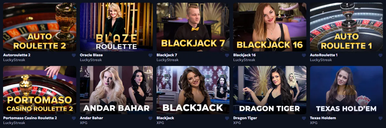 casperbets casino live